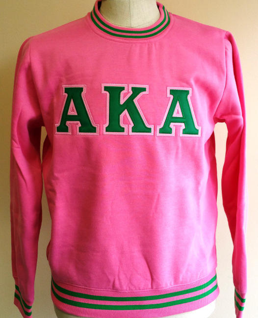 AKA Pink Crew Neck Sweatshirt - BD